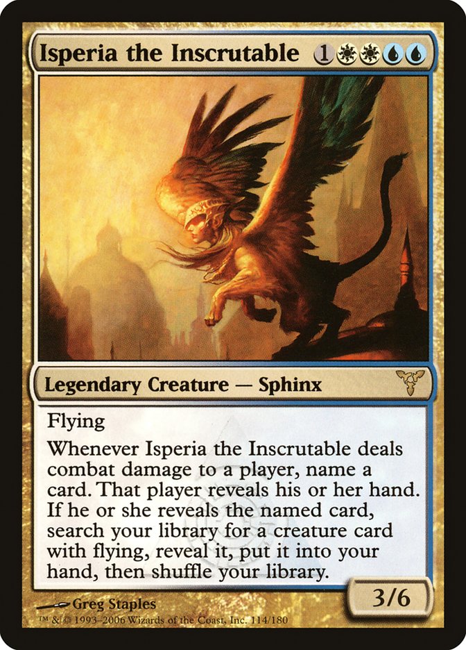 Isperia the Inscrutable [Dissension] | Local Legends