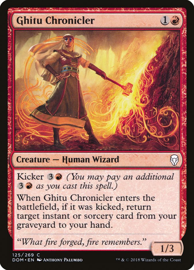 Ghitu Chronicler [Dominaria] | Local Legends