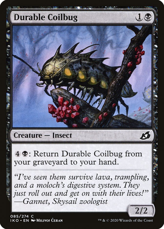 Durable Coilbug [Ikoria: Lair of Behemoths] | Golgari Games