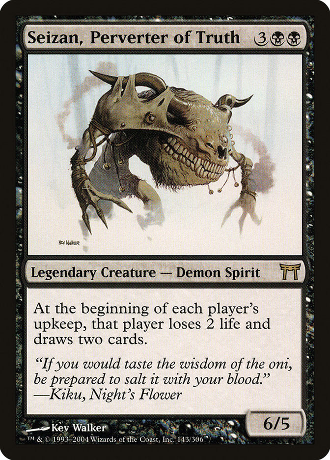Seizan, Perverter of Truth [Champions of Kamigawa] | Local Legends