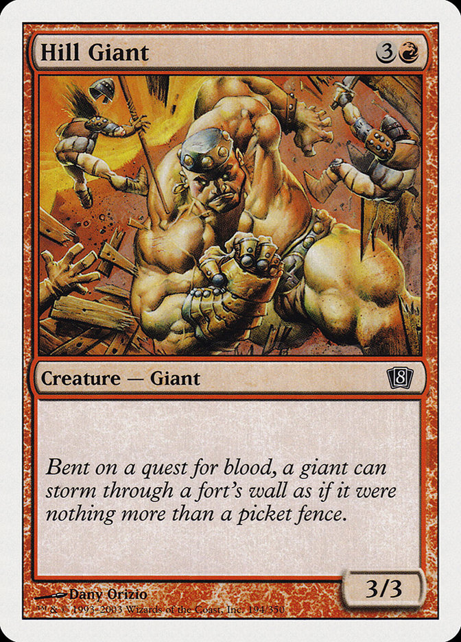 Hill Giant [Eighth Edition] | Local Legends