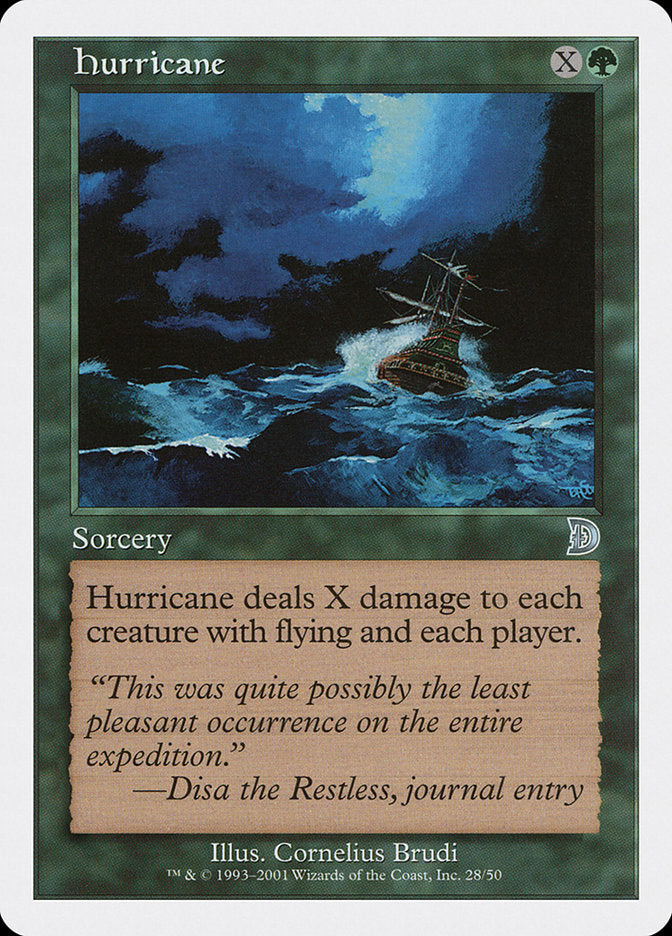 Hurricane [Deckmasters] | Golgari Games