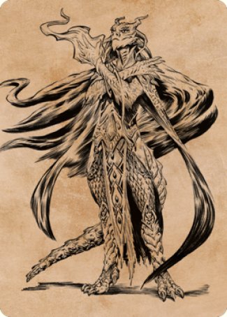 Lozhan, Dragons' Legacy Art Card [Commander Legends: Battle for Baldur's Gate Art Series] | Local Legends