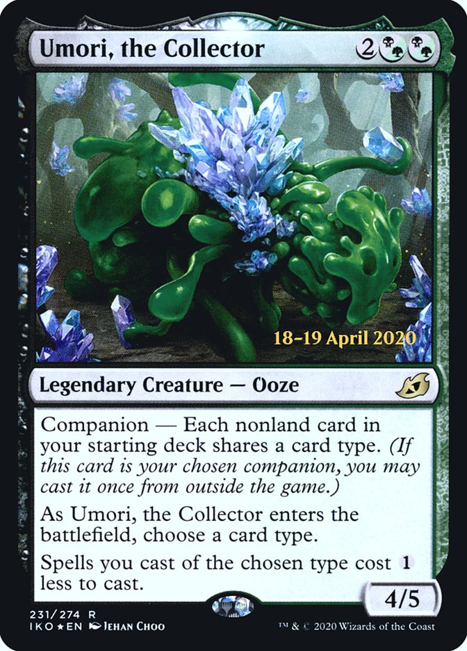 Umori, the Collector [Ikoria: Lair of Behemoths Prerelease Promos] | Golgari Games