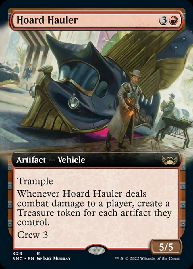 Hoard Hauler (Extended Art) [Streets of New Capenna] | Golgari Games