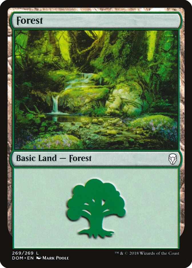 Forest (269) [Dominaria] | Golgari Games