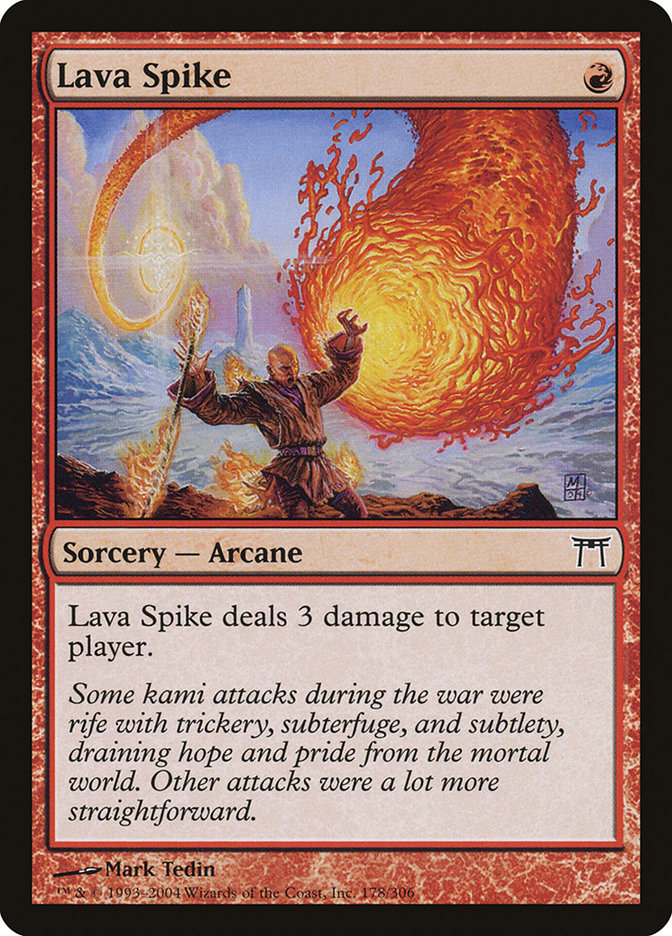 Lava Spike [Champions of Kamigawa] | Local Legends