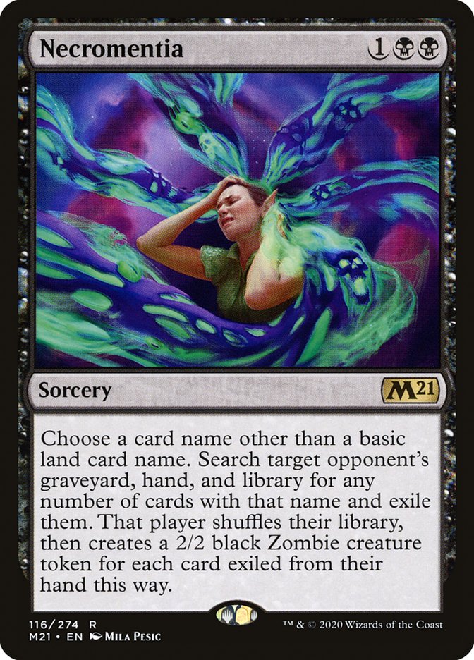 Necromentia [Core Set 2021] | Local Legends