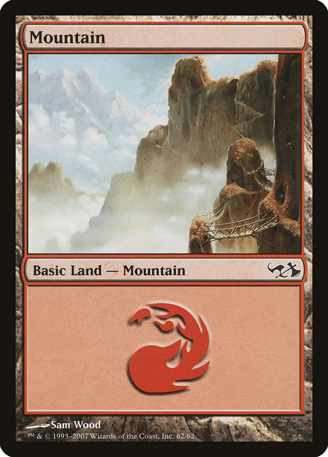 Mountain (62) [Duel Decks: Elves vs. Goblins] | Local Legends