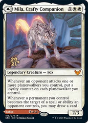 Mila, Crafty Companion // Lukka, Wayward Bonder [Strixhaven: School of Mages Prerelease Promos] | Local Legends