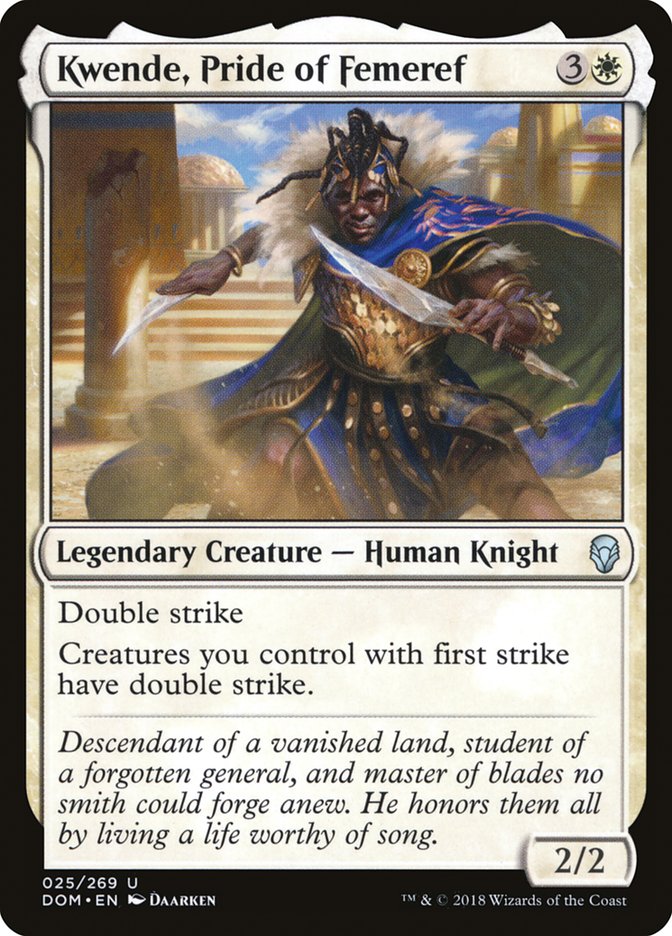 Kwende, Pride of Femeref [Dominaria] | Local Legends