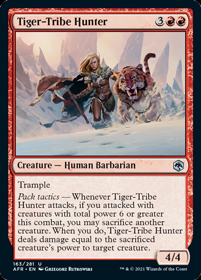 Tiger-Tribe Hunter [Dungeons & Dragons: Adventures in the Forgotten Realms] | Golgari Games