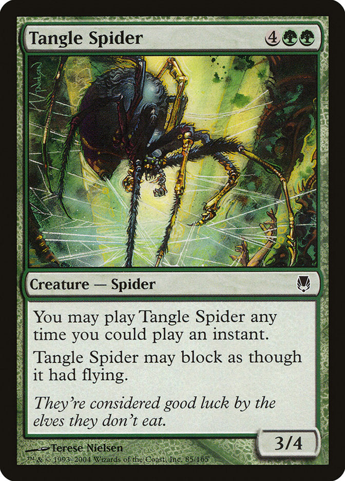 Tangle Spider [Darksteel] | Golgari Games