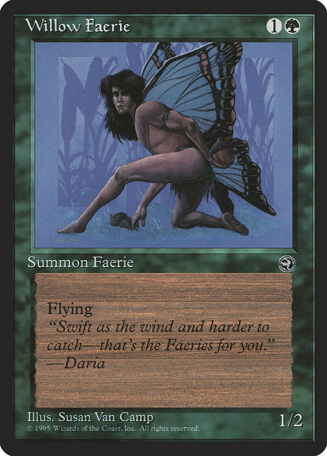 Willow Faerie (Daria Flavor Text) [Homelands] | Local Legends
