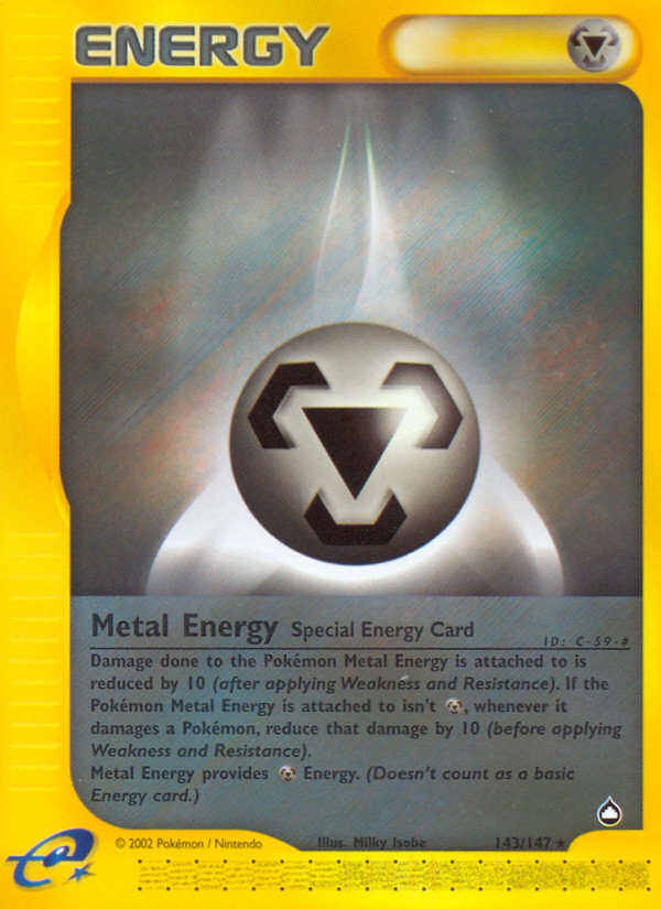 Metal Energy (143/147) [Aquapolis] | Golgari Games