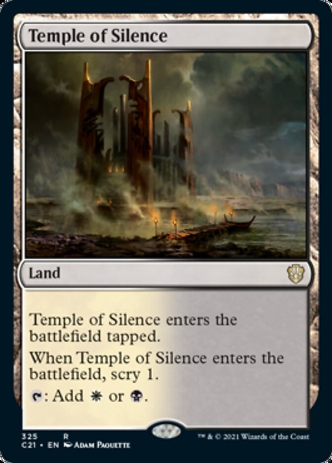 Temple of Silence [Commander 2021] | Local Legends