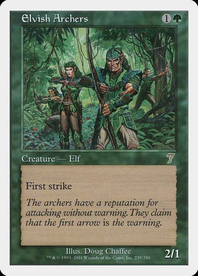 Elvish Archers [Seventh Edition] | Local Legends