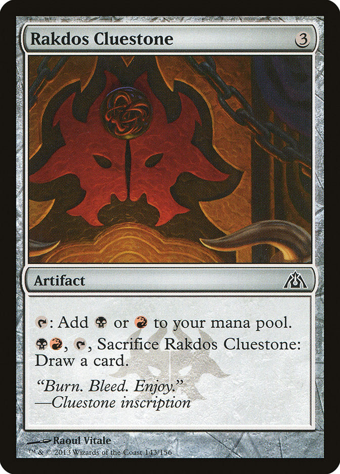 Rakdos Cluestone [Dragon's Maze] | Local Legends