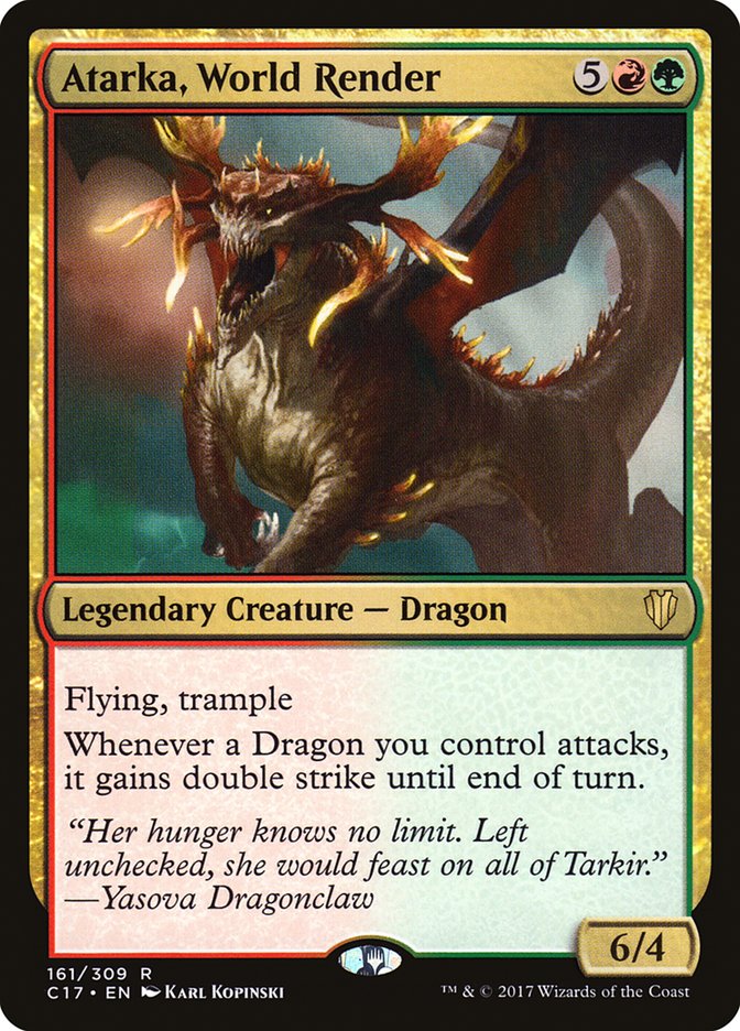 Atarka, World Render [Commander 2017] | Local Legends
