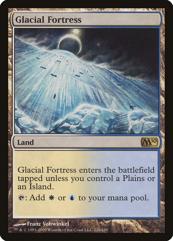 Glacial Fortress [Magic 2010] | Golgari Games