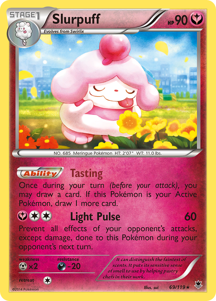 Slurpuff (69/119) [XY: Phantom Forces] | Golgari Games