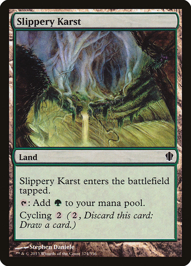 Slippery Karst [Commander 2013] | Local Legends