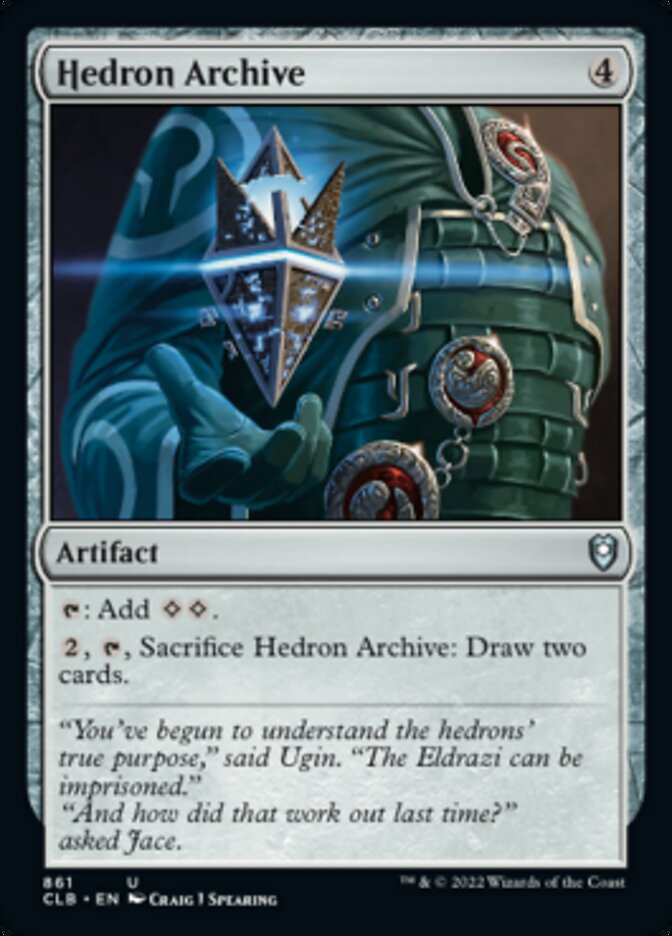 Hedron Archive [Commander Legends: Battle for Baldur's Gate] | Local Legends
