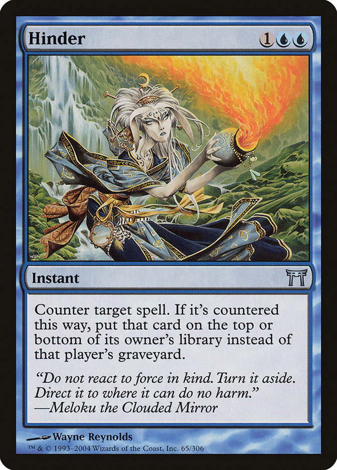 Hinder [Champions of Kamigawa] | Local Legends