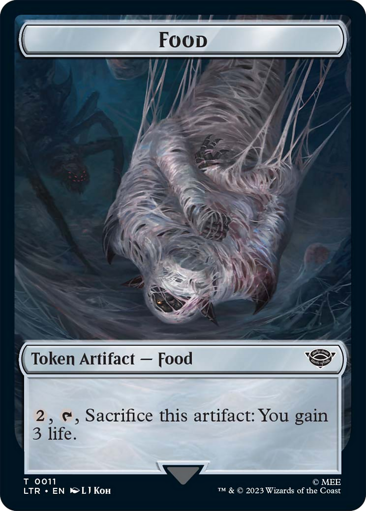 Food (11) // Orc Army (05) Double-Sided Token [The Lord of the Rings: Tales of Middle-Earth Tokens] | Local Legends