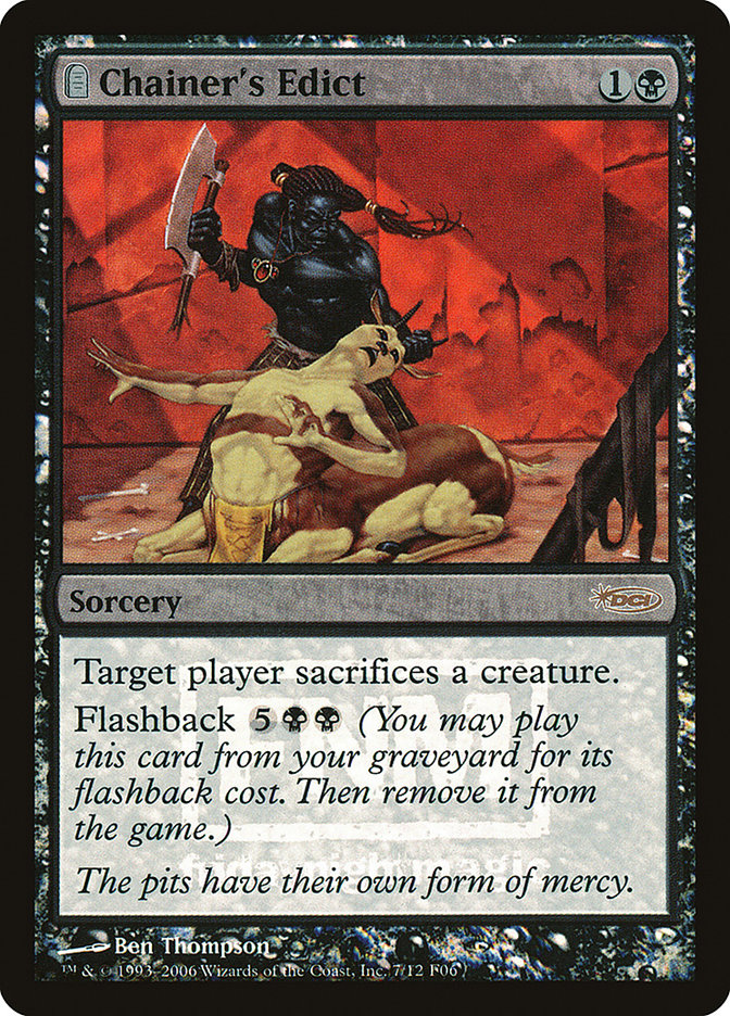 Chainer's Edict [Friday Night Magic 2006] | Local Legends