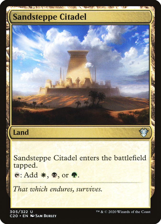 Sandsteppe Citadel [Commander 2020] | Local Legends