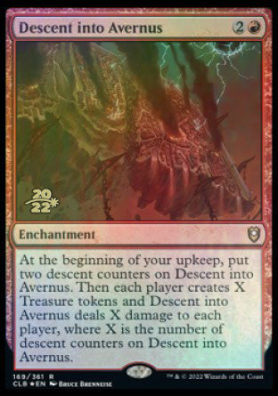 Descent into Avernus [Commander Legends: Battle for Baldur's Gate Prerelease Promos] | Golgari Games