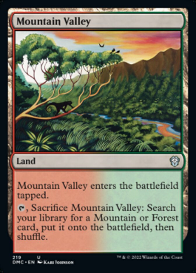 Mountain Valley [Dominaria United Commander] | Local Legends
