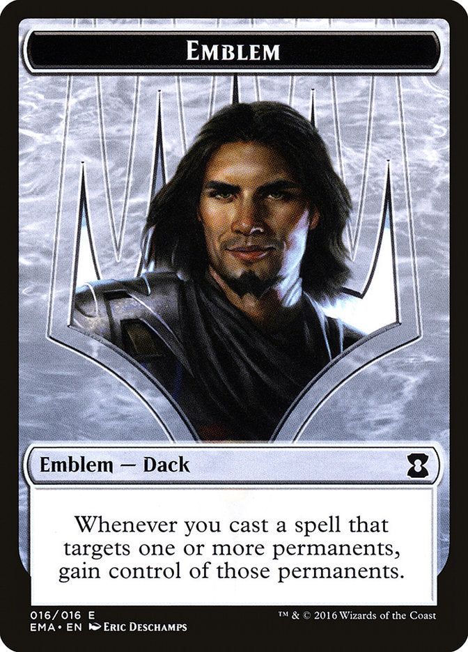 Dack Fayden Emblem [Eternal Masters Tokens] | Local Legends