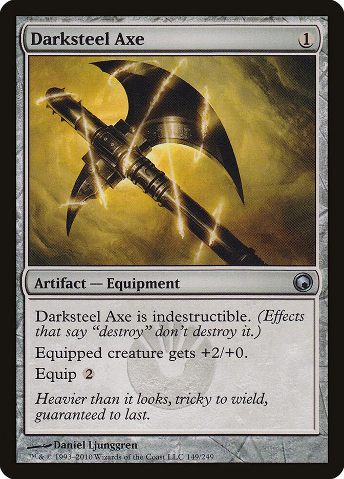 Darksteel Axe [Scars of Mirrodin] | Local Legends