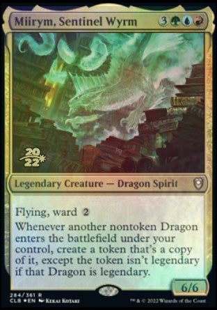 Miirym, Sentinel Wyrm [Commander Legends: Battle for Baldur's Gate Prerelease Promos] | Golgari Games