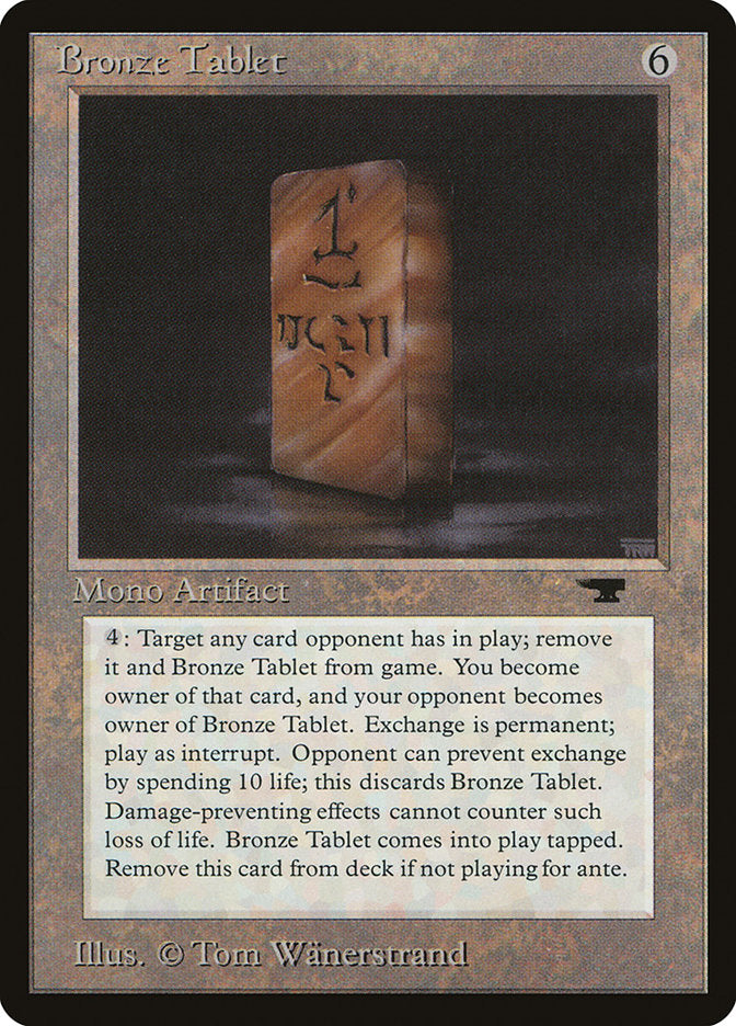 Bronze Tablet [Antiquities] | Local Legends