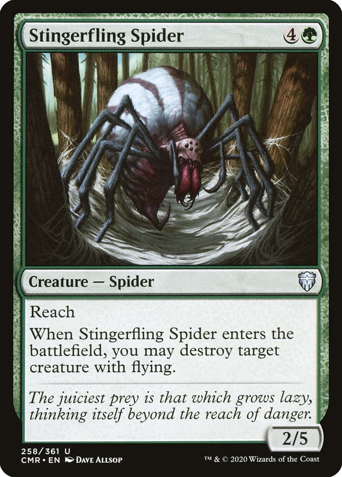 Stingerfling Spider [Commander Legends] | Golgari Games