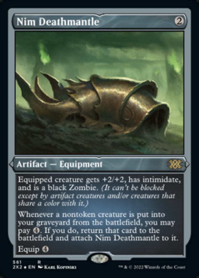 Nim Deathmantle (Foil Etched) [Double Masters 2022] | Golgari Games