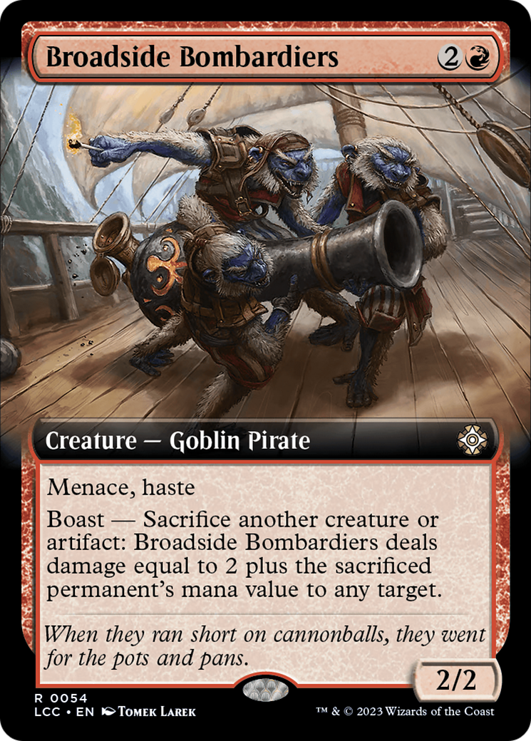 Broadside Bombardiers (Extended Art) [The Lost Caverns of Ixalan Commander] | Local Legends