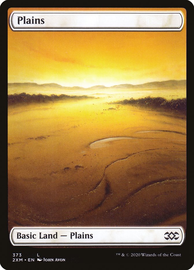 Plains (373) [Double Masters] | Local Legends