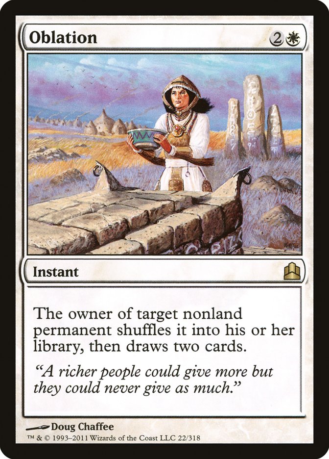 Oblation [Commander 2011] | Local Legends