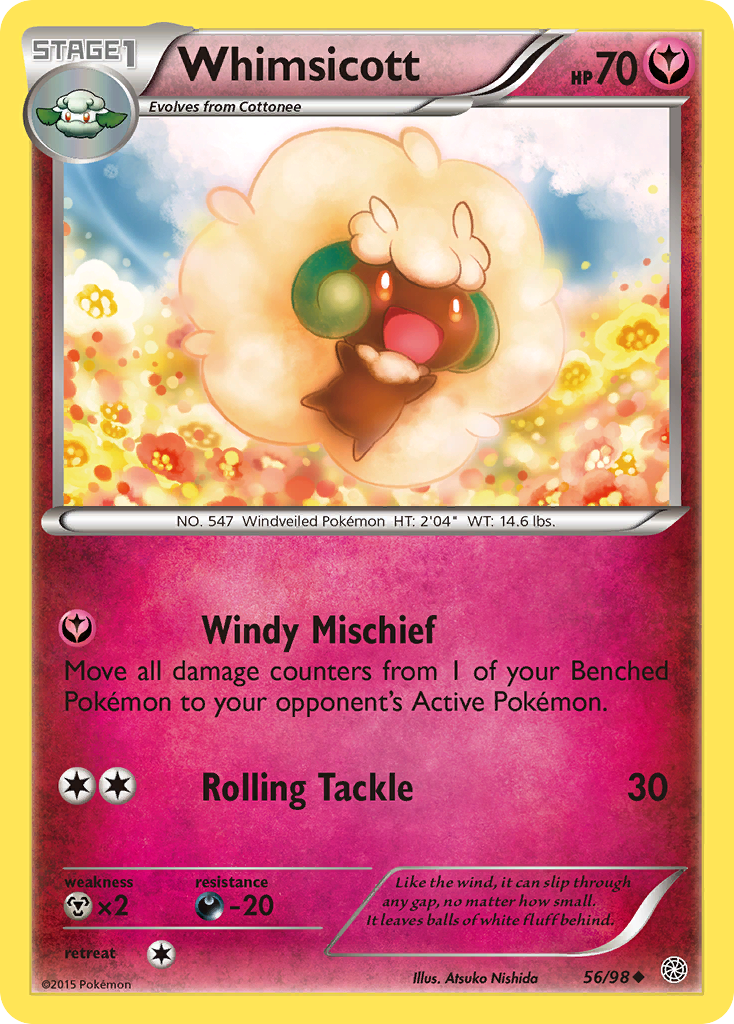 Whimsicott (56/98) [XY: Ancient Origins] | Golgari Games