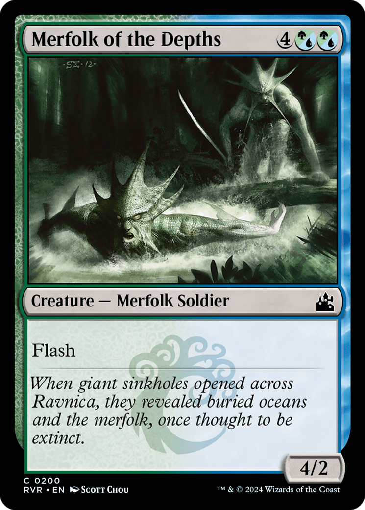 Merfolk of the Depths [Ravnica Remastered] | Local Legends