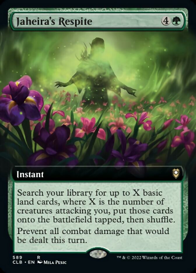 Jaheira's Respite (Extended Art) [Commander Legends: Battle for Baldur's Gate] | Local Legends