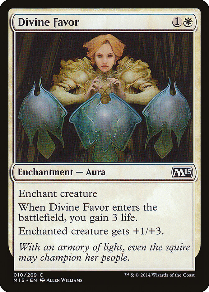 Divine Favor [Magic 2015] | Golgari Games