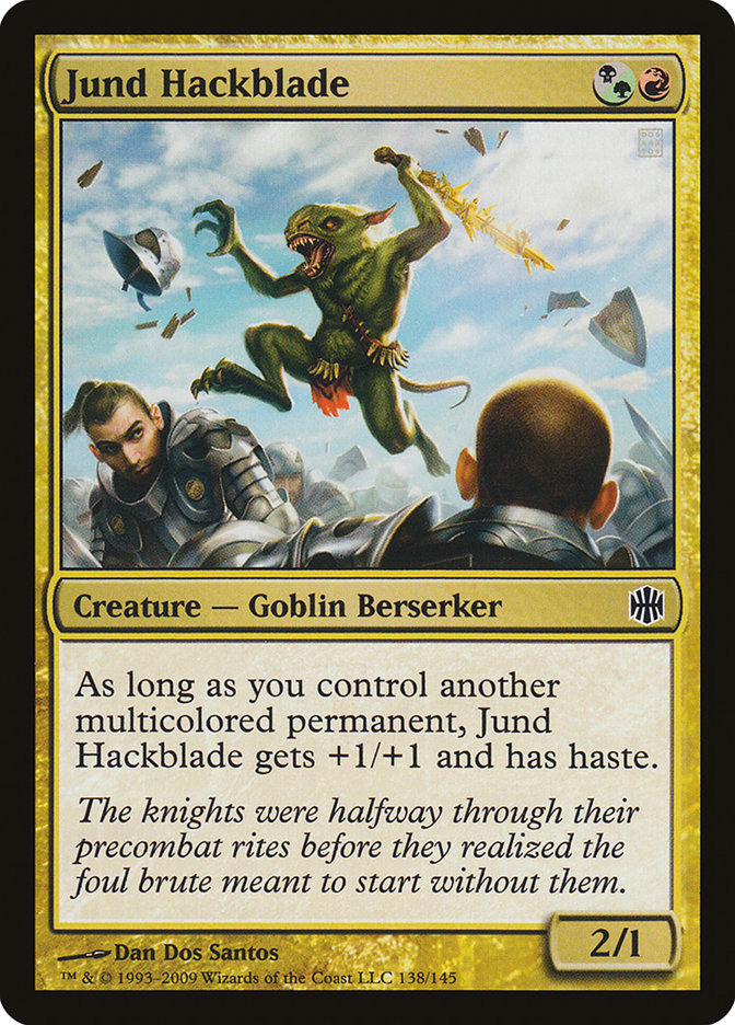 Jund Hackblade [Alara Reborn] | Local Legends