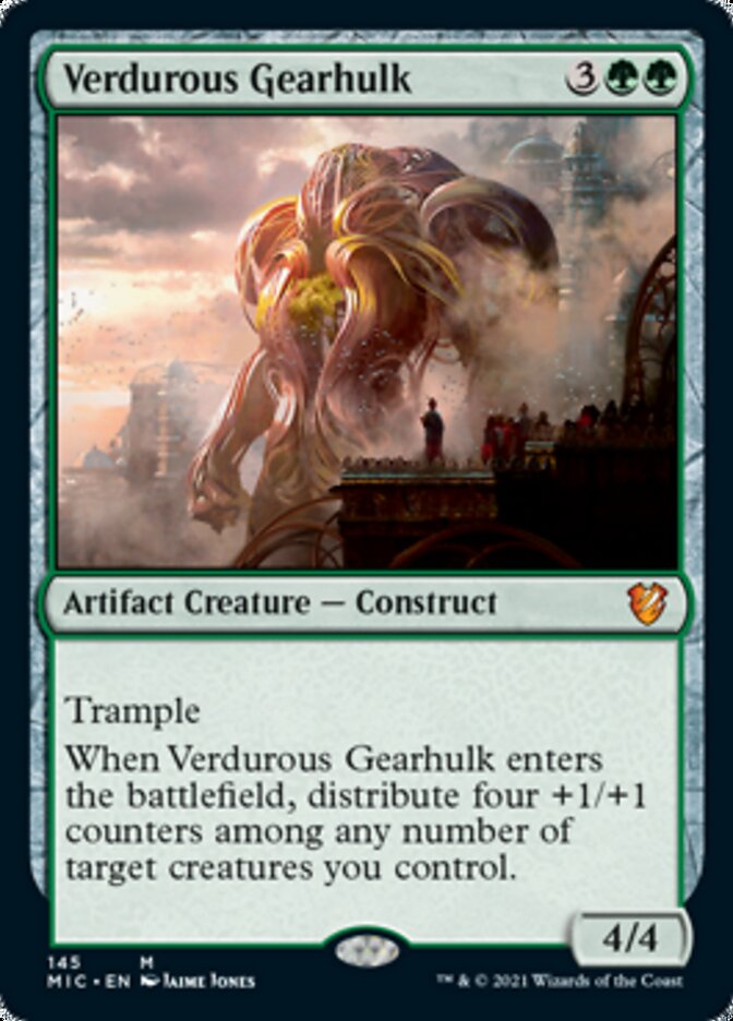 Verdurous Gearhulk [Innistrad: Midnight Hunt Commander] | Golgari Games