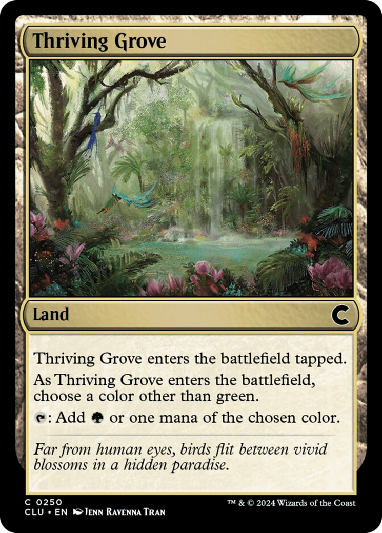 Thriving Grove [Ravnica: Clue Edition] | Local Legends