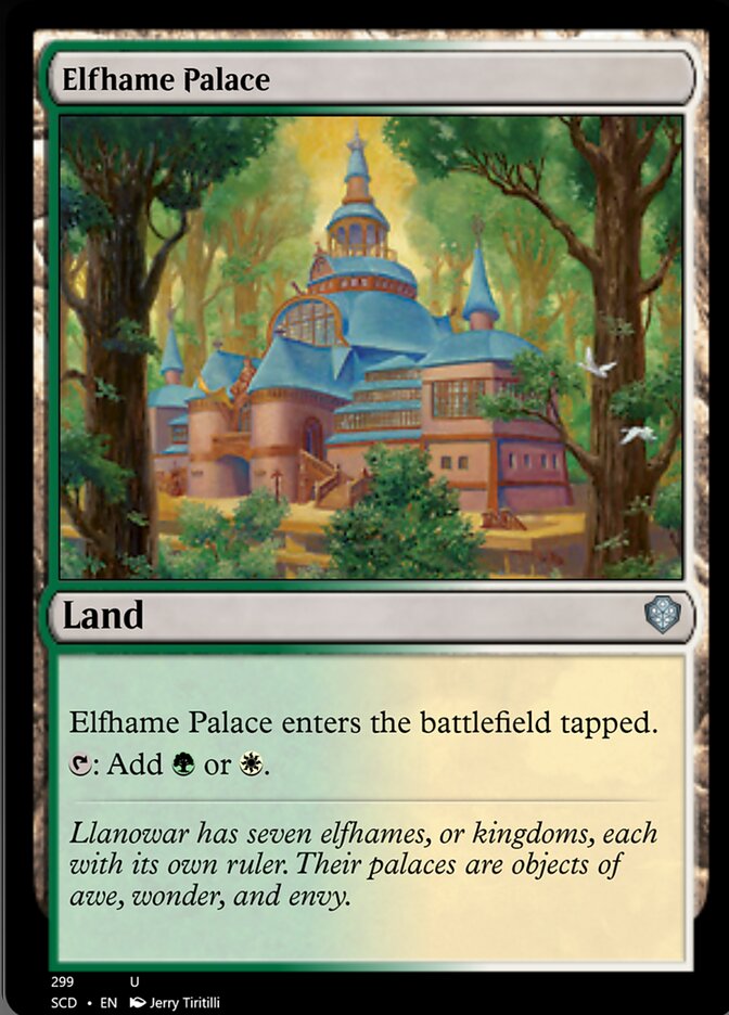 Elfhame Palace [Starter Commander Decks] | Local Legends